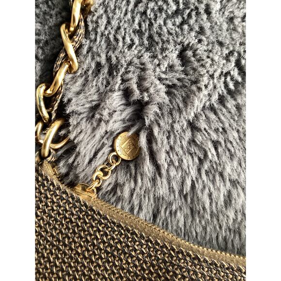 Eric Javits Women's Braided Chain Handle Handbag Shoulder Bag Bohemian Brown - Picture 5 of 12